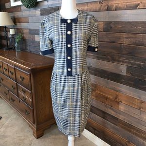 Talbots Petite VTG Spring Dress 6P